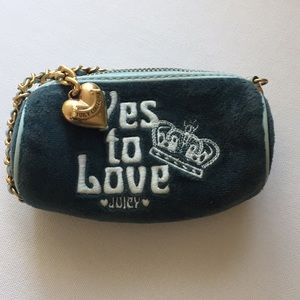 Mini Juicy Couture Zipper Tube Pouch